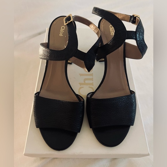 Chloé Black Women's Sandals - Picture 5 of 6